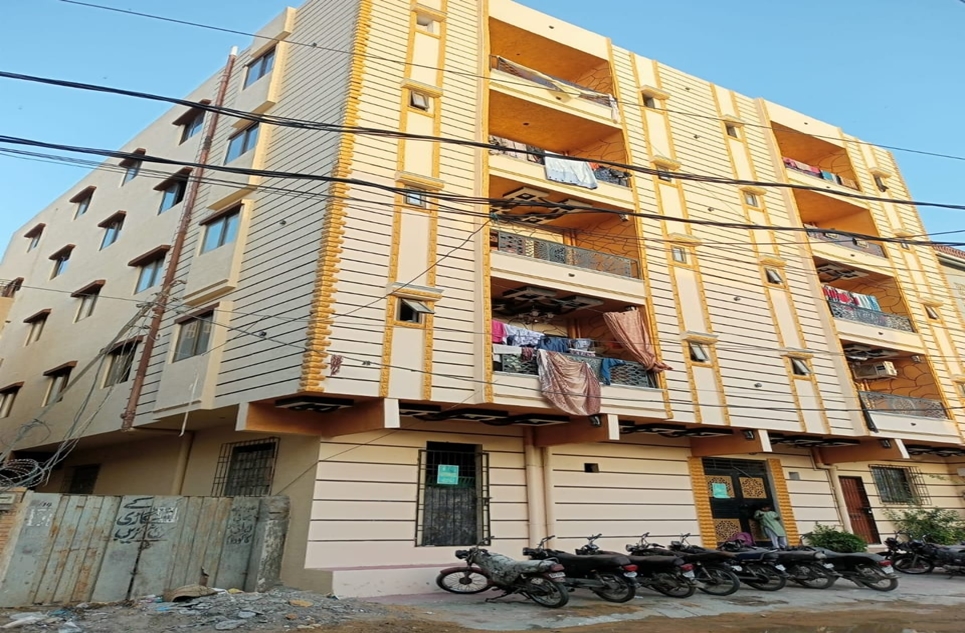 Two beds  apartment for sale in Nazimabad Karachi