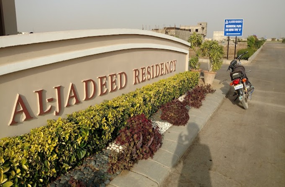 240 square yard plot for sale in AL-Jadeed Residency Karachi
