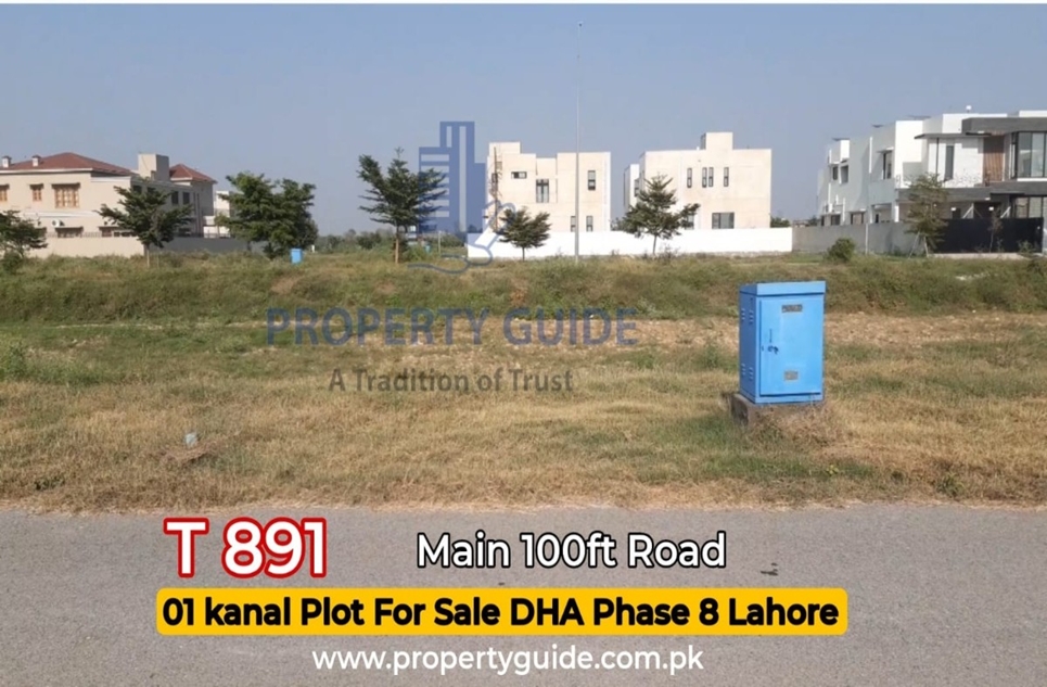 1 Kanal Plot for Sale in Phase 8, DHA Lahore