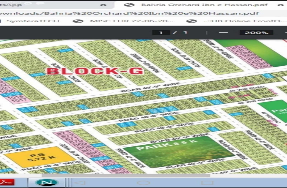 5 marla plot for sale in Phase 2 Bahria Orchard Lahore