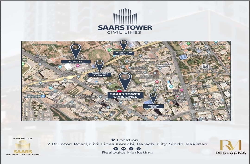 209 square yard apartment for sale in Civil Lines Karachi