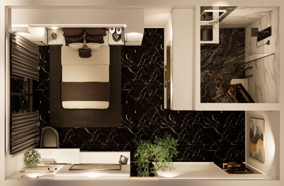 296 square feet apartment for sale in Al-Kabir Town Lahore