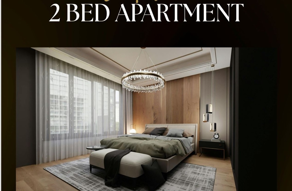 Two beds  apartment for sale in Al-Kabir Town Lahore