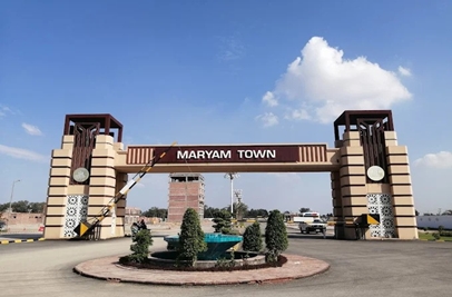 2 marla plot for sale in Maryam Town Lahore