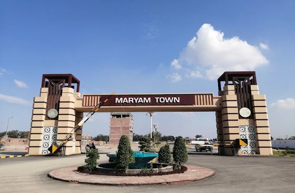 2 marla plot for sale in Maryam Town Lahore