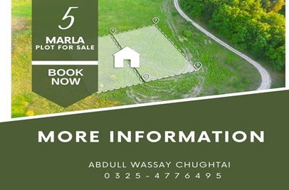 3 marla plot for sale in Pak Arab Housing Society Lahore