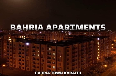 Two beds  apartment for sale in Bahria Apartments Karachi