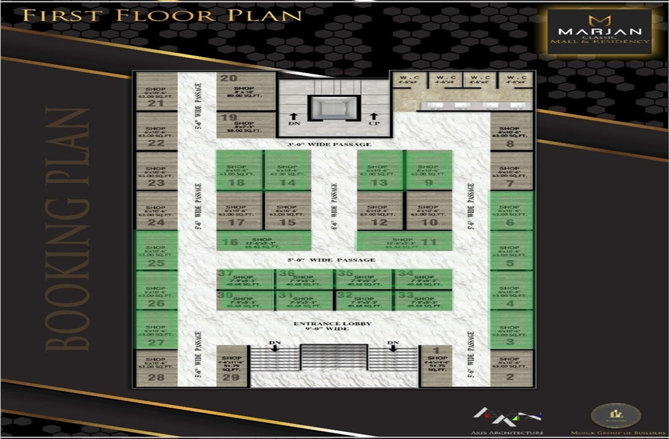 First Floor Shops for Sale in Shah Latif Town, Scheme# 25 A, Bin Qasim Town, Karachi