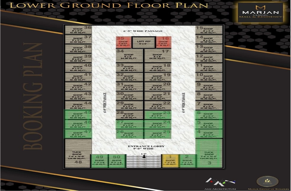 Lower Ground Floor Shops For Sale in Shah Latif Town, Scheme# 25 A, Bin Qasim Town, Karachi