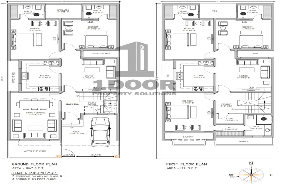 8 Marla Villa for Sale in Allama Iqbal Extension Bakhsh Avenue Bahawalpur