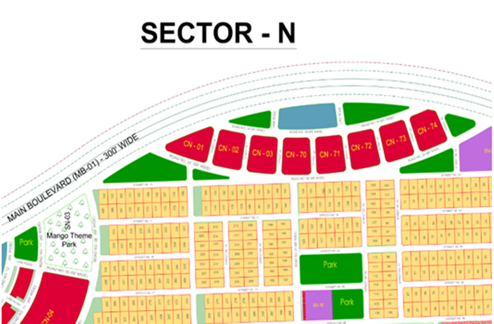 1 kanal plot for sale in DHA Multan