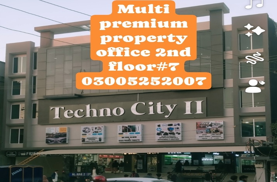 Shops Offices and Apartments for Sale/Rent in Techno City 2 Mall, 6th Road, Rawalpindi