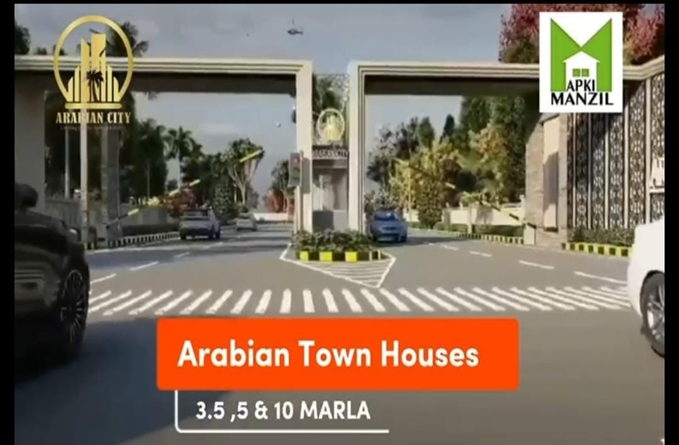 5 Marla Houses For Sale in Arabian City Ring Road Lahore