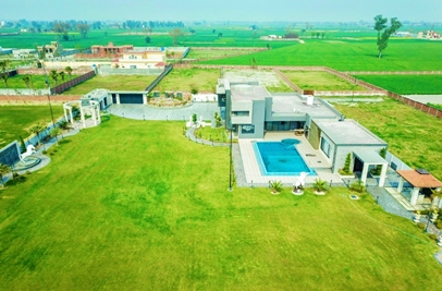 2 Kanal Farmhouse Plot for Sale in Phase 1 Farmerz Farm House Society, Barki Road, Lahore
