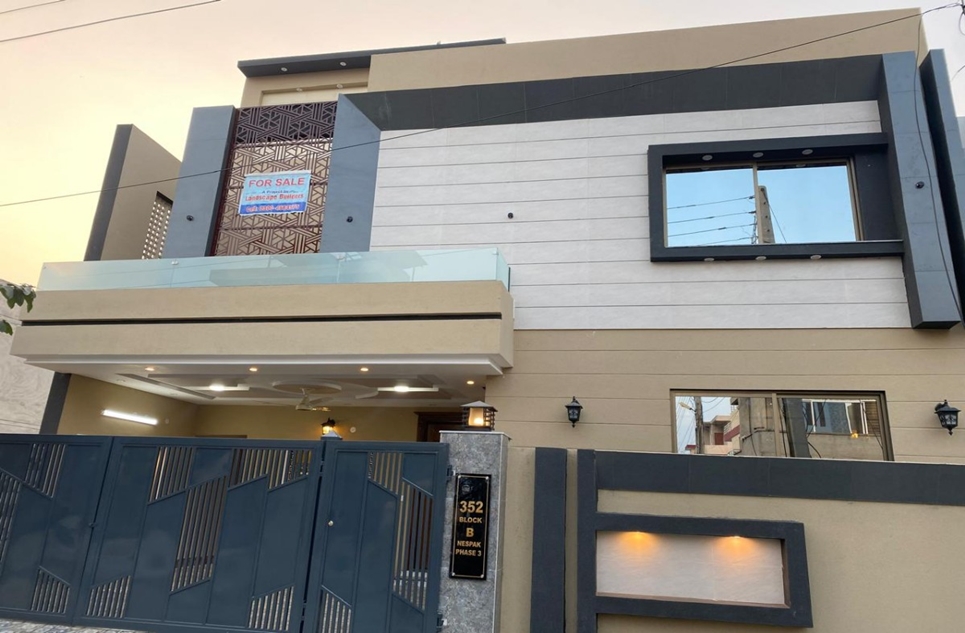9 Marla New House For Sale in Phase 3 Nespak Housing Scheme Lahore