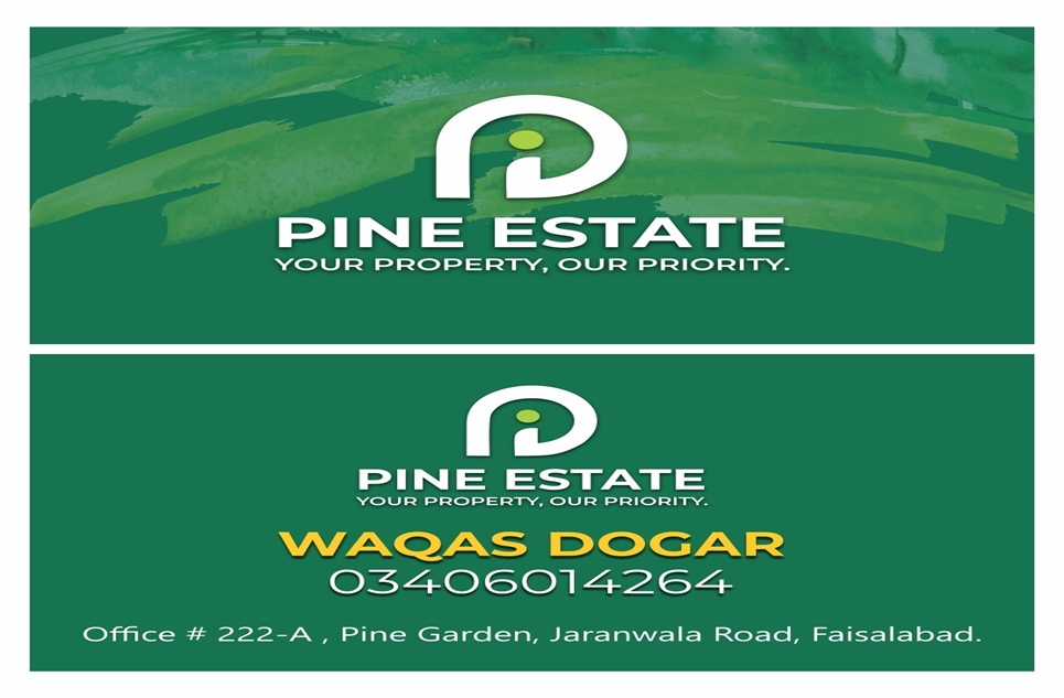 8 marla plot for sale in Pine Garden Faisalabad