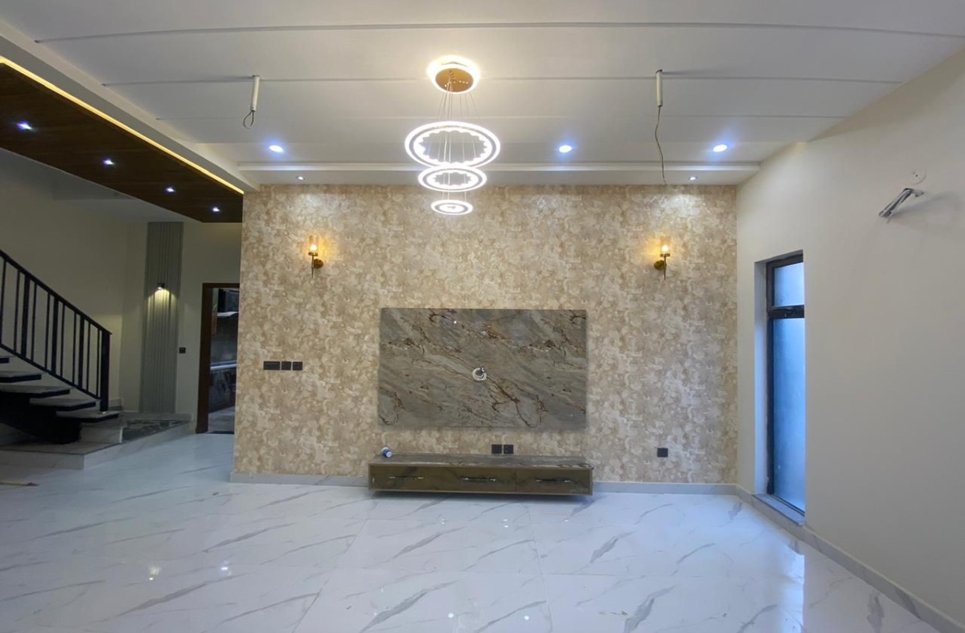 5 Marla Brand New Designer House For Sale in Block F Royal Orchard Multan